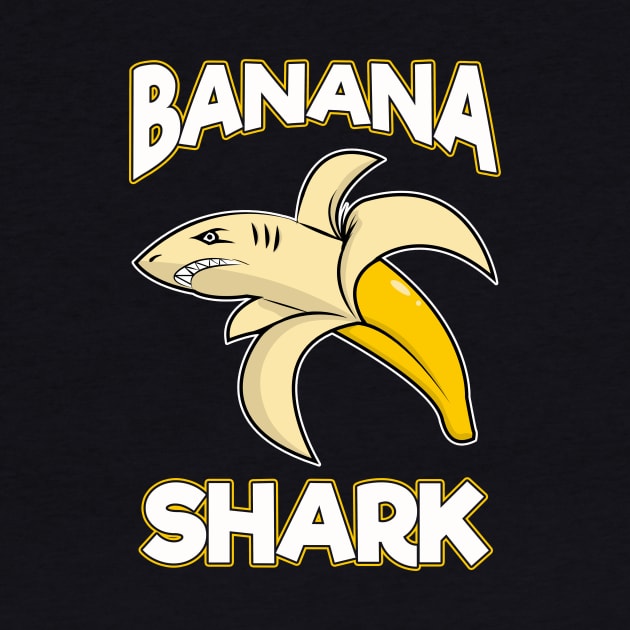 Banana Shark Adorable Half-Banana Half-Shark by theperfectpresents